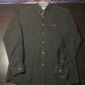 Cotton On Men's Dark Button-Down Shirt